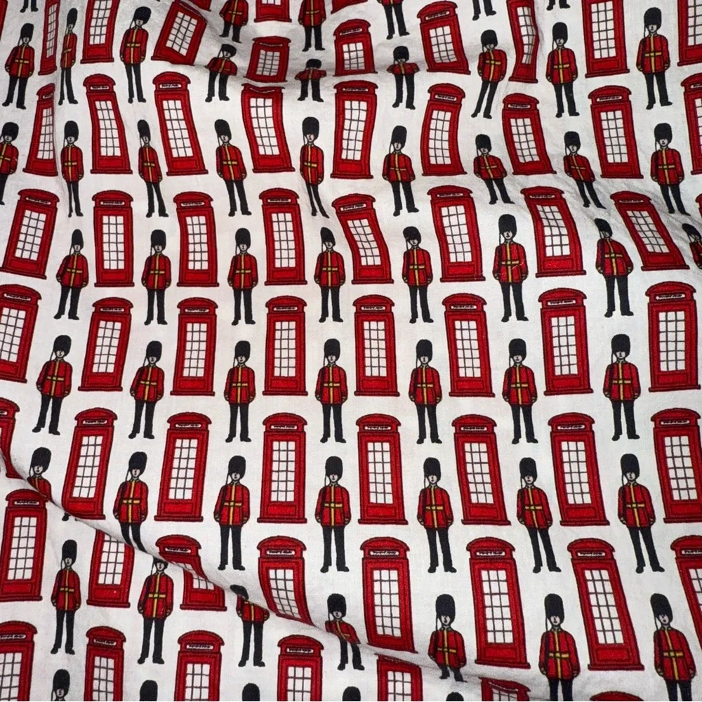 Talbots London Palace Guard Patterned Button Down Shirt size‎ 2X - Picture 2 of 8